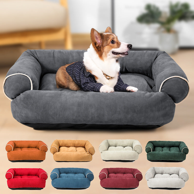 Luckywuffy - Edles & Bequemes Hundesofa Mit Polsterung